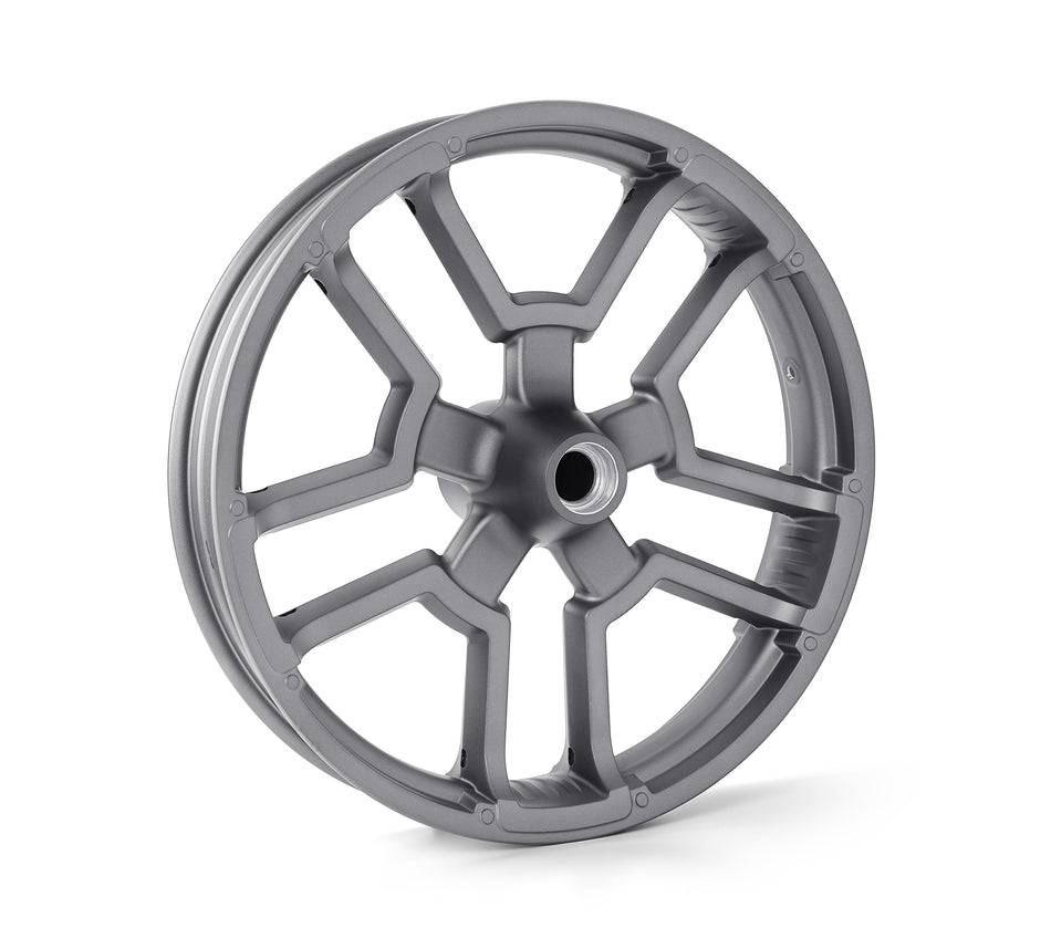 Harley Davidson 43300598 Seismic 21 in. Front Wheel KIT,FR WHL,SPLIT 5 SPK,GREY,21X3.5