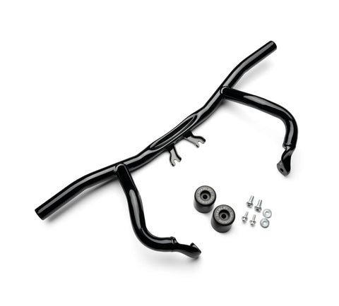 Harley Davidson 49000242 Flat out Bar - KIT,ENGN/FRM GD,STICK,BLACK KIT