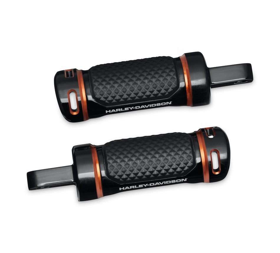 Harley Davidson 50502246 Adversary Passenger Footpegs KIT,FTPEG,PASS,BLK,ADVERSARY