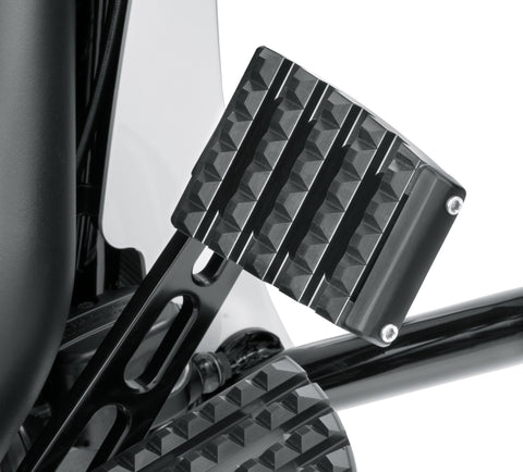 Harley Davidson 50600346 Dominion Large Brake Pedal Pad KIT,BRK PDL,LARGE,KNURLED,BLK