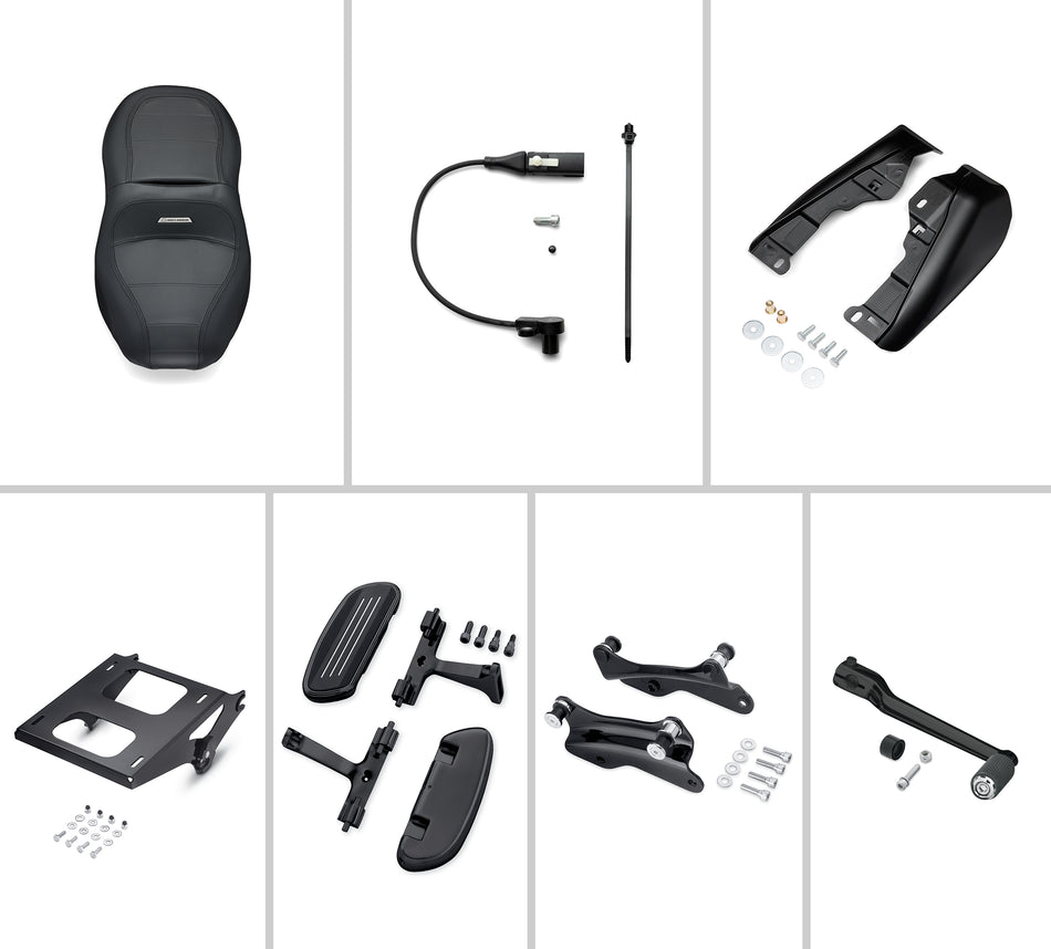 Harley-Davidson 50700117 Long-Haul accessory Package – Black