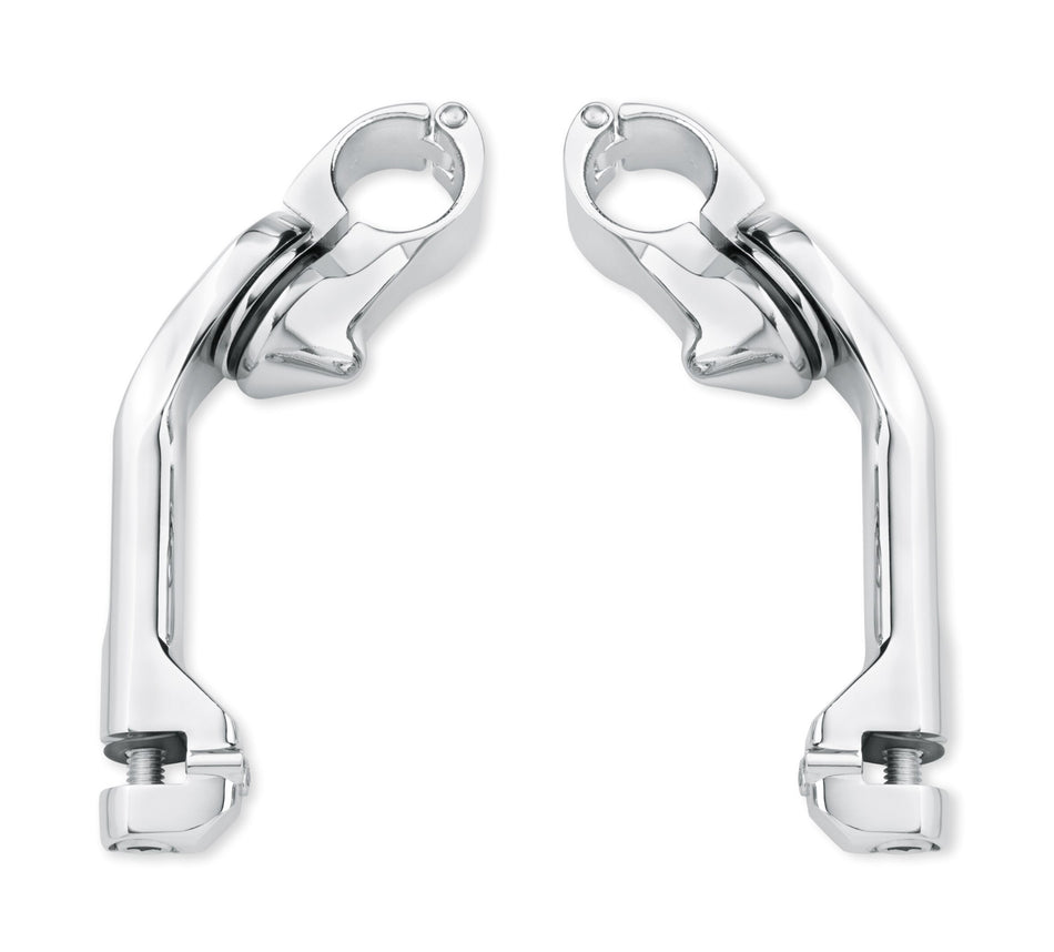 Harley Davidson 50829-07A Long Angled Adjustable Highway Peg Mount Kit ADJ HWY PEG MNT,LONG,CHROME