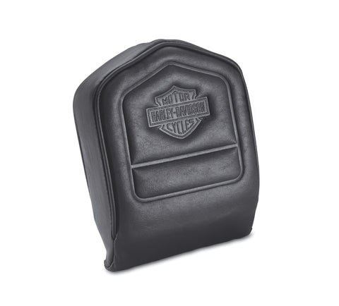 Harley Davidson 52412-79A Low Backrest Pad with Embossed Bar & Shield Logo LOW BACKREST PAD, B&S LOGO