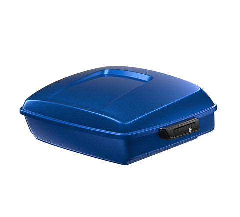 Harley Davidson Chopped Tour-Pak Luggage - Blue Burst