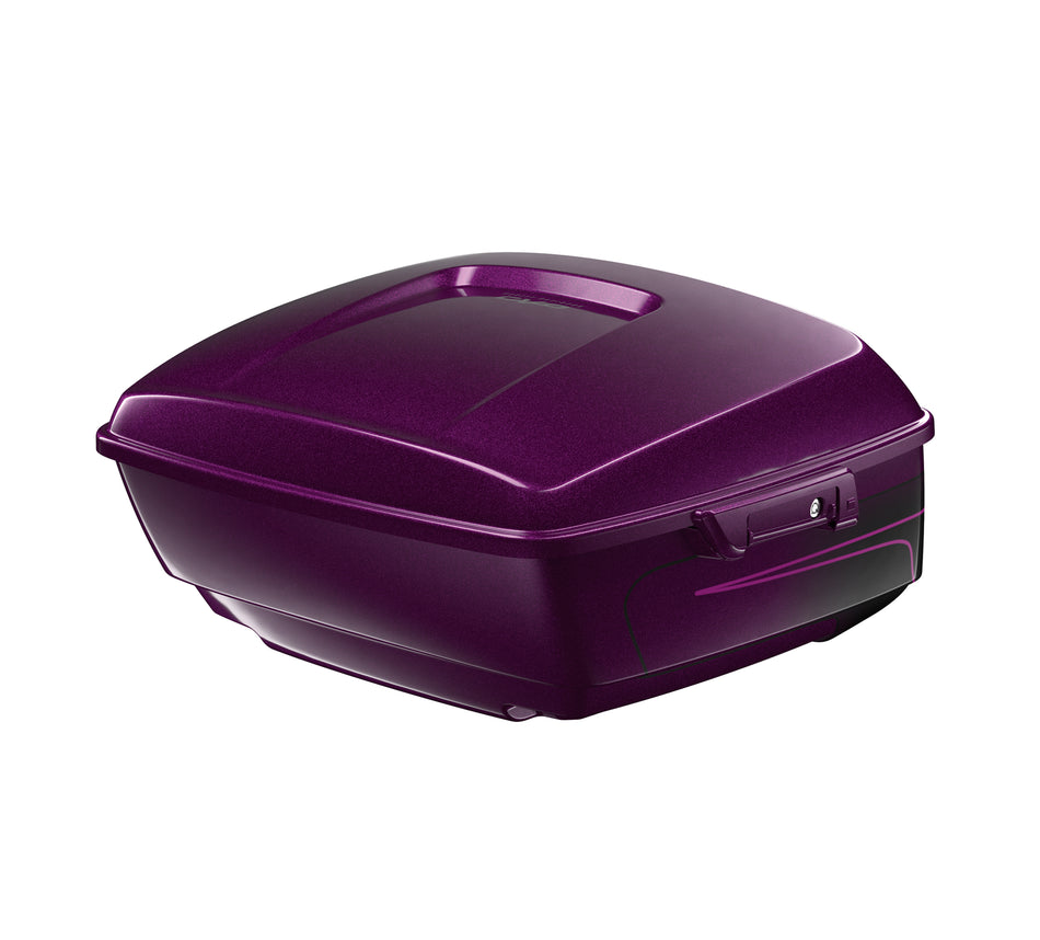 Harley-Davidson 53001194EZK King Tour-Pak Luggage - Poison Berry Fade