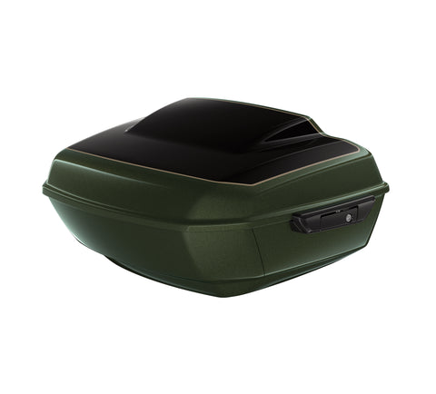 Harley Davidson Grand Tour-Pak Luggage - Olive Steel Metallic/Vivid Black