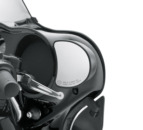 Harley Davidson 56000076 Black Fairing Mount Mirrors KIT-MIRROR,FAIRING,BLACK