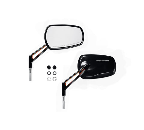 Harley Davidson 56000280 Adversary Mirrors KIT,MIR,ADVERSARY,BLACK