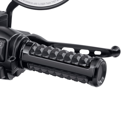 Harley Davidson 56100231 Dominion Hand Grips KIT,GRIP,GLUELESS,TPS,BLACK