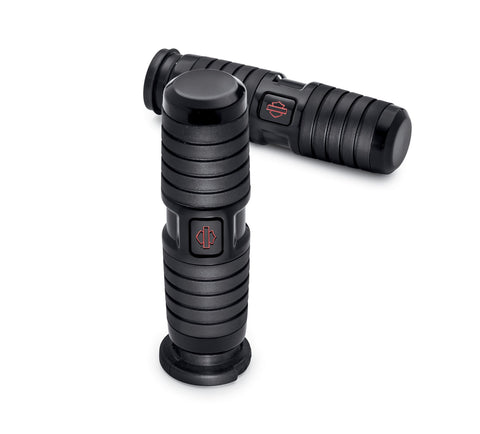 Harley Davidson 56100332 Kahuna Hand Grips KIT,THROT/GRIP,NON-HEATED,BLK