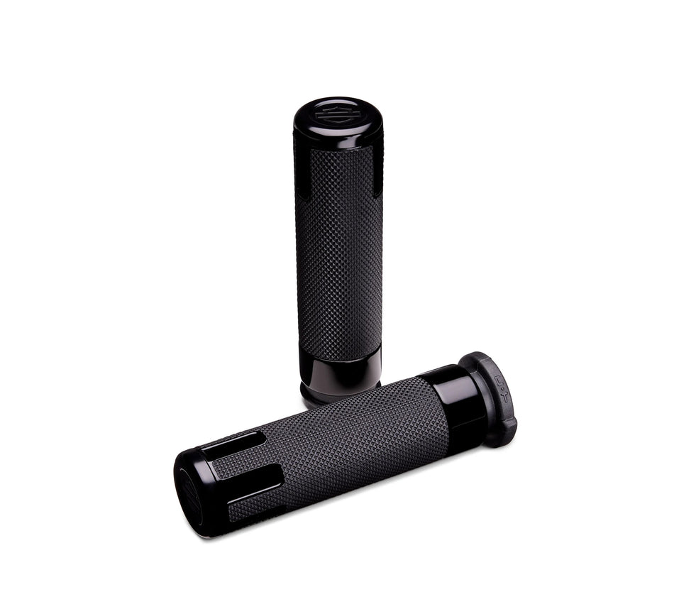 Harley Davidson 56100558 Switchback Hand Grips KIT,GRIP,LEGACY,BLK
