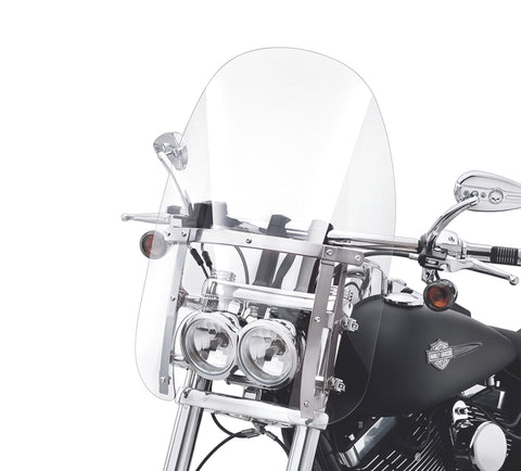 Harley Davidson 57338-08 Quick-Release Compact WINDSHIELD,X