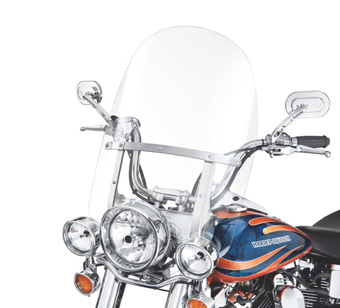 Harley Davidson 57400114 King-Size H-D Detachables Windshield for FL Softail Models