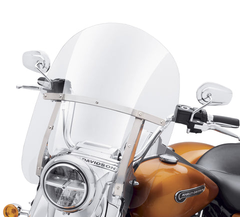 Harley Davidson 57400273A Detachables 20 in. Windshield - Clear KIT,WSHLD,20,CLEAR