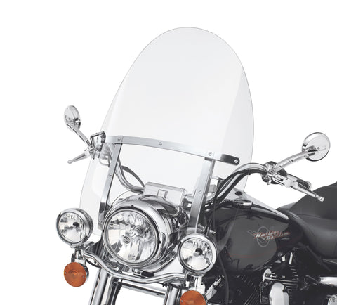 Harley-Davidson 57995-96A Road King H-D Detachables Windshield 22 in Clear