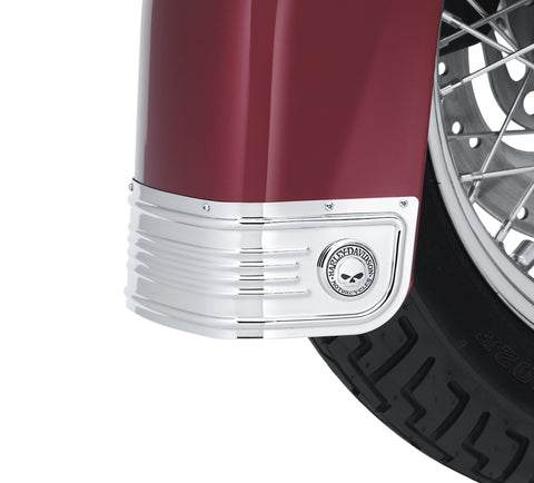 Harley Davidson 59582-02A Willie G Skull Front Fender Skirt FRONT FENDER SKIRT, SKULL