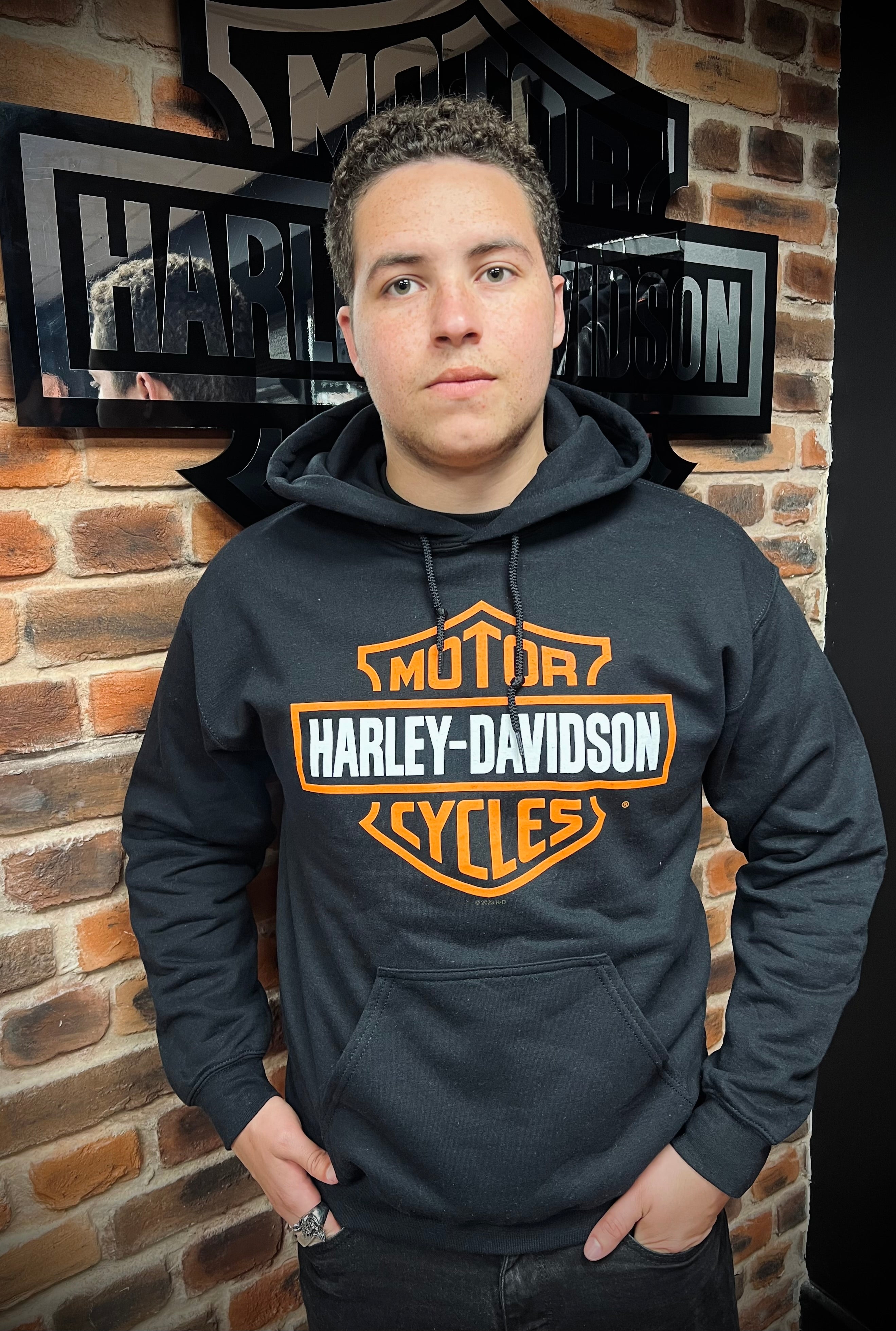 Genuine Leeds Harley-Davidson® Dealer Hoodie 'B&S Pullover