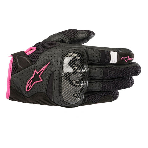 Alpinestars Stella SMX-1 Air v2 Gloves Black & Fuchsia 35905181039