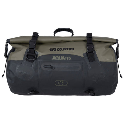 Oxford OL401  Aqua T-30 Roll Bag- Khaki/Black