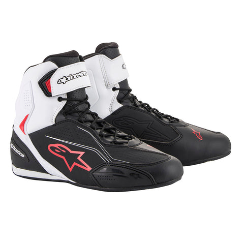 Alpinestars Faster 3 Shoes Black White & Red 25102191234