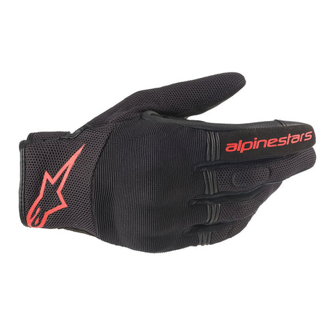 Alpinestars Copper Gloves Black & Red Fluo 35684201030