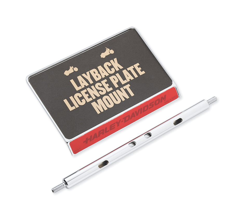 Harley Davidson 60215-06 Layback License Plate and Turn Signal Relocation Kit LAYBACK LICENSE WITH T/S RELOC