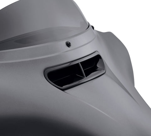 Harley Davidson 61300461DH Vivid Black Splitstream Vent Trim FAIRING-VENT TRIM KIT - GLOSS