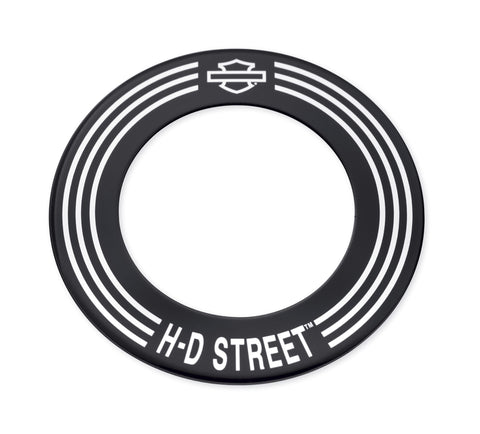 Harley Davidson 61300586 H-D Street Script Fuel Cap Medallion FUELCAP MEDLN-XG MODELS H-D ST