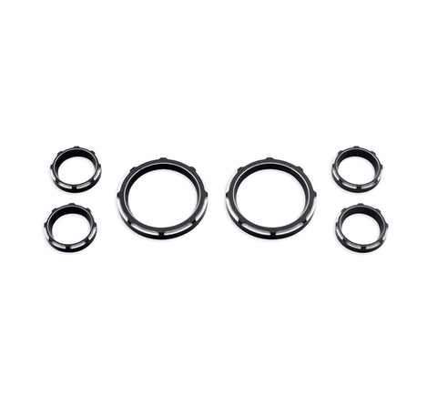 Harley Davidson 61400260 Burst Gauge Bezel Kit KIT-BEZEL,GAUGES,BURST