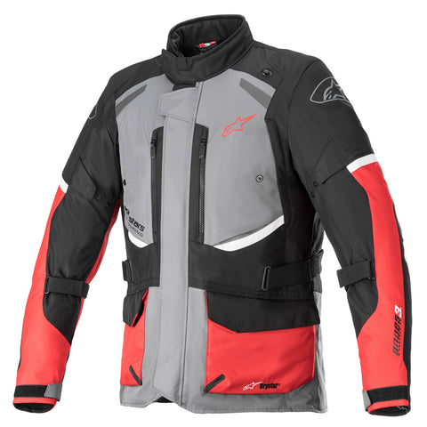 Alpinestars Andes V3 Drystar Jkt Dark Grey Blk Bright Red 32075219018