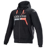 Alpinestars Chrome Ignition Hoodie Black Red Fluo 42008221030