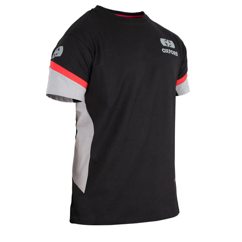 Oxford TK220301  Racing T-shirt BLK