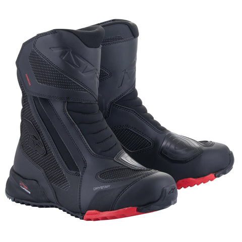 Alpinestars RT-7 Drystar Boots Black Red 2443023134