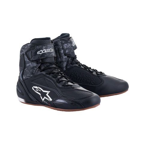 Alpinestars Faster-3 Shoes Black Dark Grey Gum 251021911824