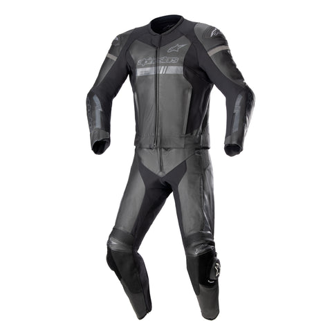 Alpinestars GP Force Chaser Leather Suit 2 Pc Black Black 31603211100