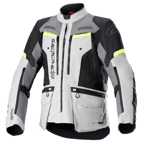 Alpinestars Bogota Pro DS Jkt Ice Grey Dark Grey Yellow Fluo 32070239195