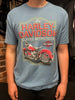 Genuine Leeds Harley-Davidson® Dealer T-shirt 'BIKE BORDER' 40291658