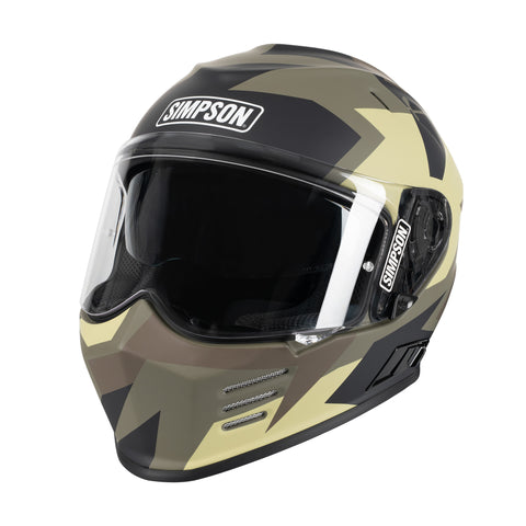 Simpson S3FEP022COMGRE0  Venom Comanche (ECE-22.06)- Green/Brown