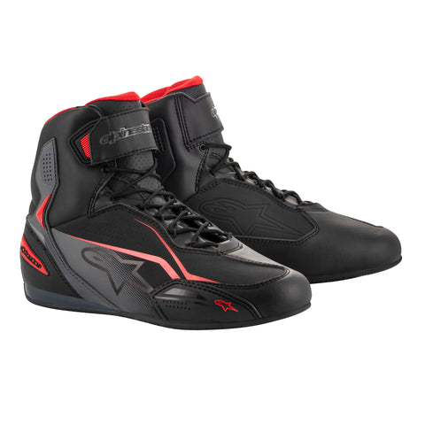 Alpinestars Faster 3 Shoes Black Grey & Red 25102191314