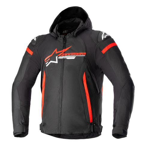 Alpinestars Zaca WP Jacket Black Bright Red White 32064231342