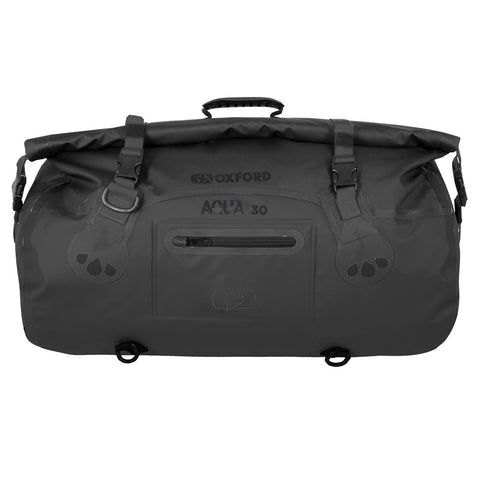 Oxford OL451  Aqua T-30 Roll Bag Black