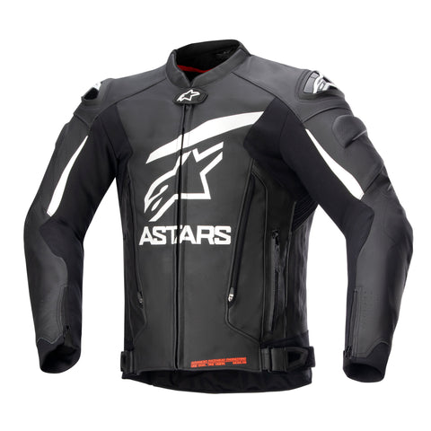 Alpinestars Gp Plus V4 Leather Jkt Black White 310052412