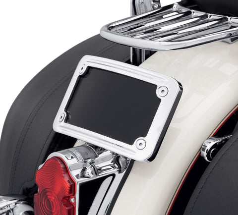 Harley Davidson 67900007 Curved License Plate Frame KIT-BRACKET,LIC'SE PLT,CRV,CHR