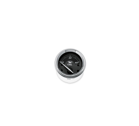 Harley Davidson 74690-10 Titanium Oil Pressure Gauge 2 INCH OIL PRESSURE GAUGE,TITA