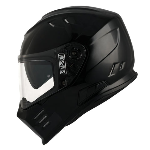 Simpson Venom Solid Helmet zz-s3fep021solblk02