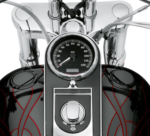Harley-Davidson 75327-09D Flush-Mount Fuel Cap and Gauge Kit