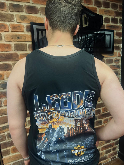 Genuine Leeds Harley-Davidson® Dealer T-shirt Vest 'Attend' 40291620