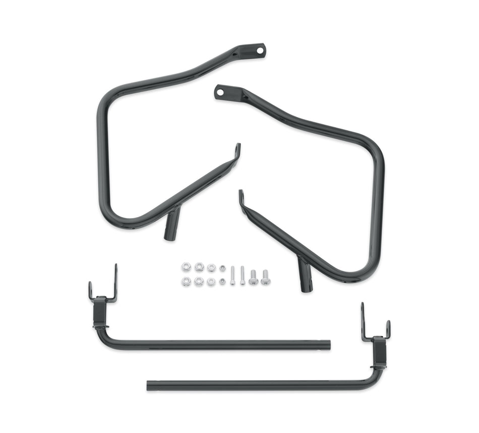 Harley-Davidson 90200788 Gloss Black Rear Saddlebag Guards