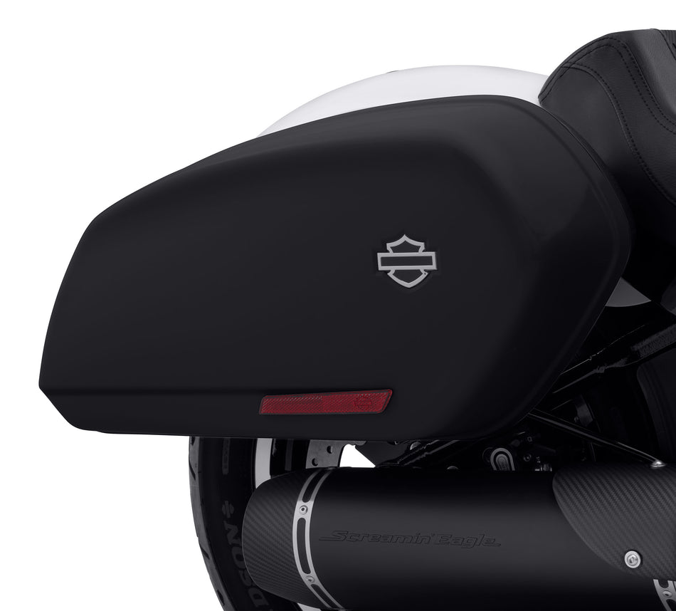 Harley-Davidson 90202240DH Vivid Black Sport Glide Saddlebag Outers