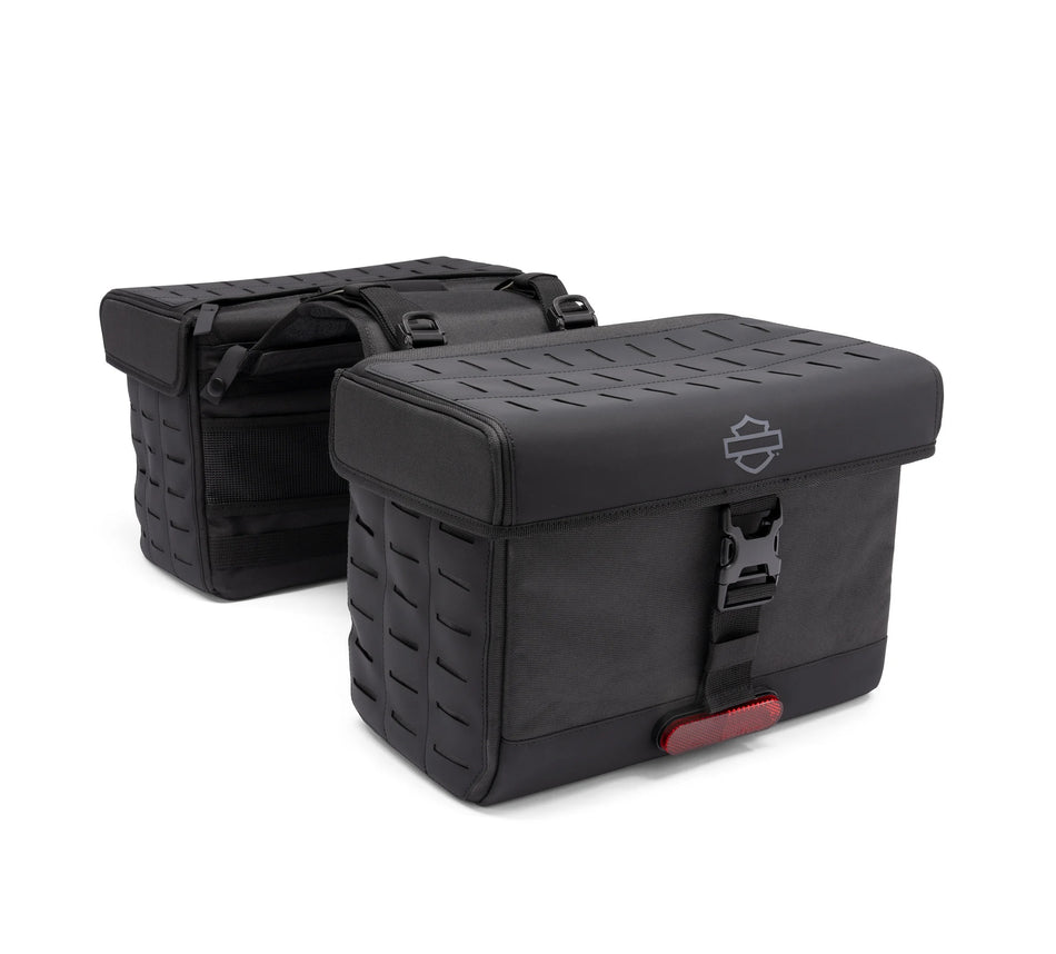Harley Davidson 90202693 Overwatch Throw-Over Saddlebags S-BAG,KIT
